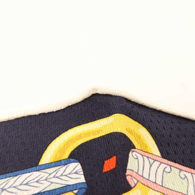 HERMES 絲質Scarf絲巾-9
