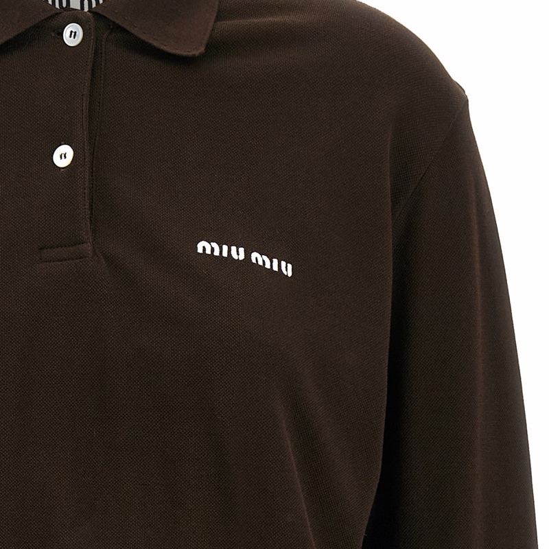 Miu Miu 女士 棉質Polo連衣裙IT-40碼-2