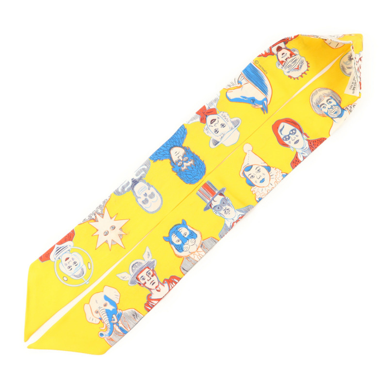 HERMES 絲質Twilly絲巾-2