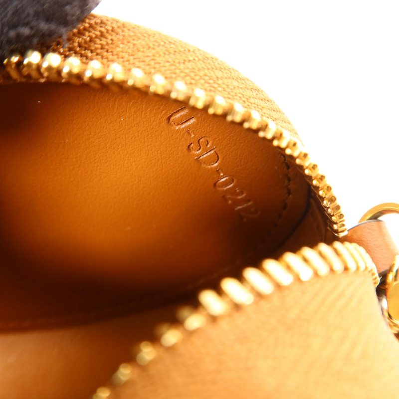 CELINE 牛皮皮革Purse with Hook金扣零錢包-6