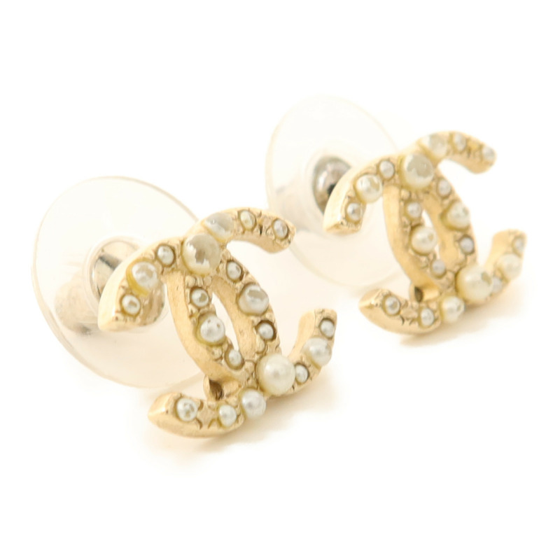 CHANEL 金屬/PVC Earrings耳環-2