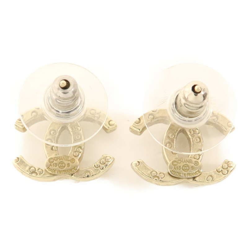 CHANEL 金屬/PVC Earrings耳環-3