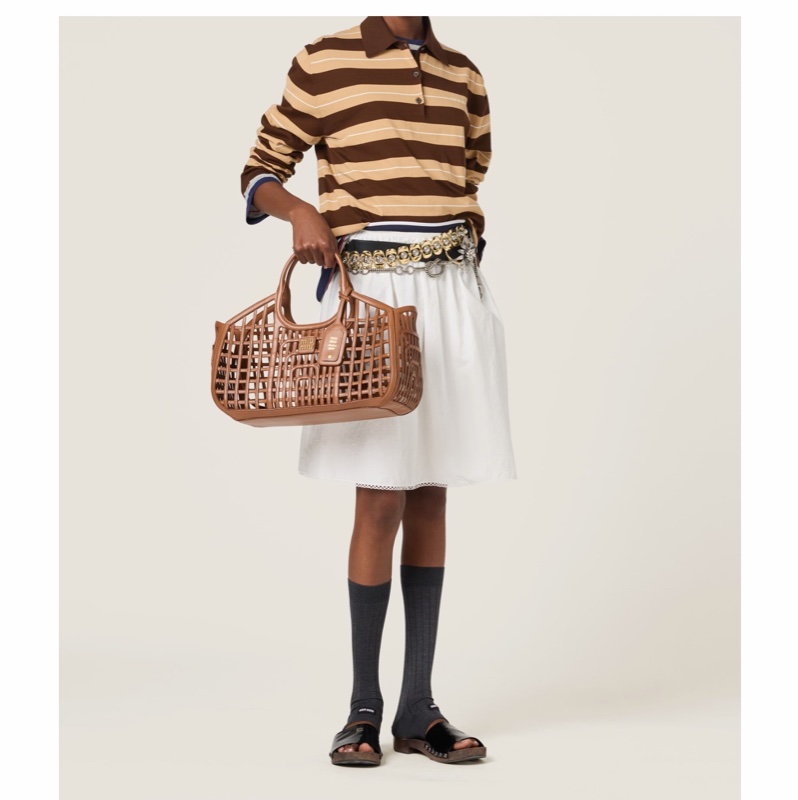 Miu Miu 女士 棉質Polo衫IT-36 IT-38 IT-40 IT-42 IT-44碼-1