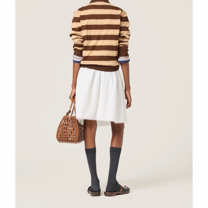 Miu Miu 女士 棉質Polo衫IT-36 IT-38 IT-40 IT-42 IT-44碼-2