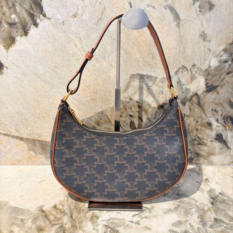 Celine 凱旋門原花帆布AVA腋下包-2