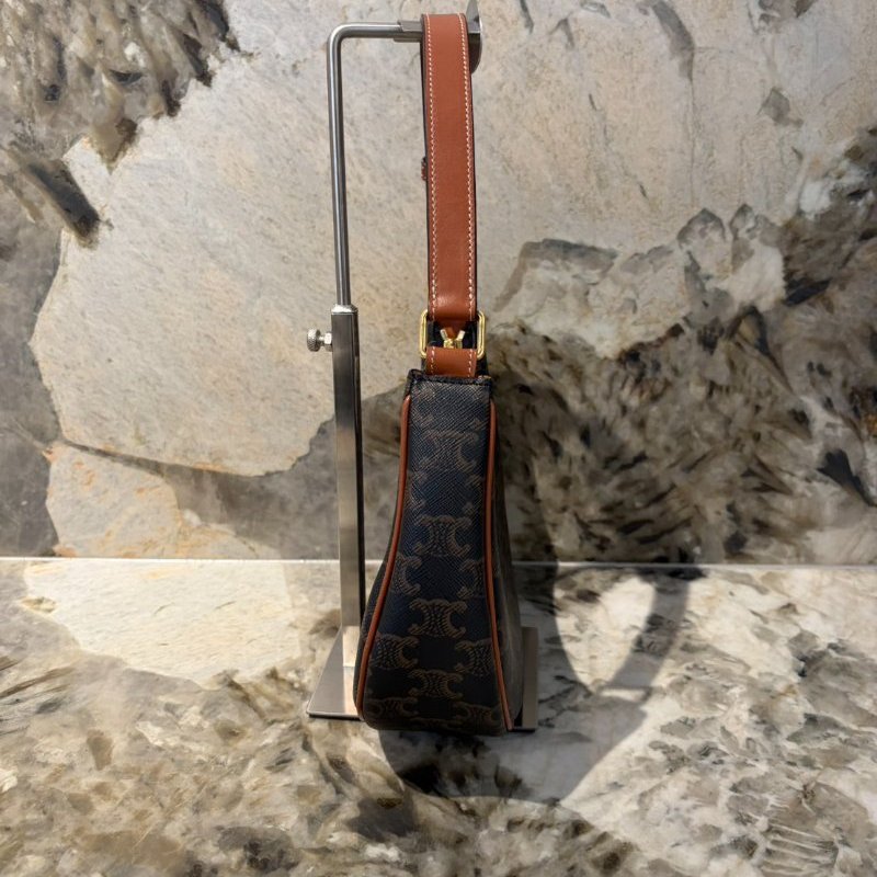 Celine 凱旋門原花帆布AVA腋下包-3