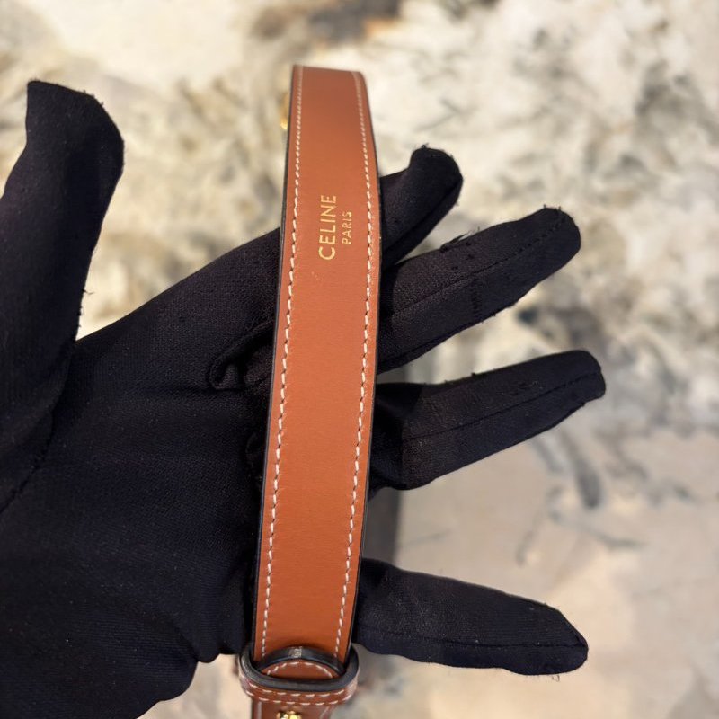 Celine 凱旋門原花帆布AVA腋下包-8