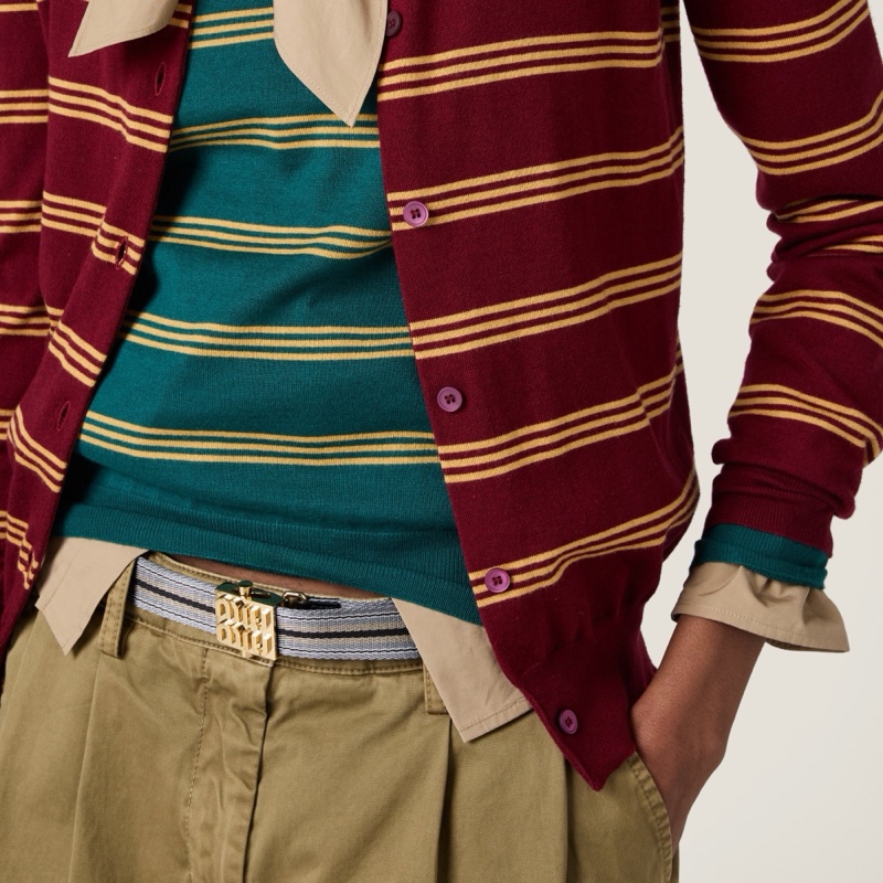 Miu Miu 女士 長袖針織開衫IT-36 IT-38 IT-40 IT-42 IT-44碼-1