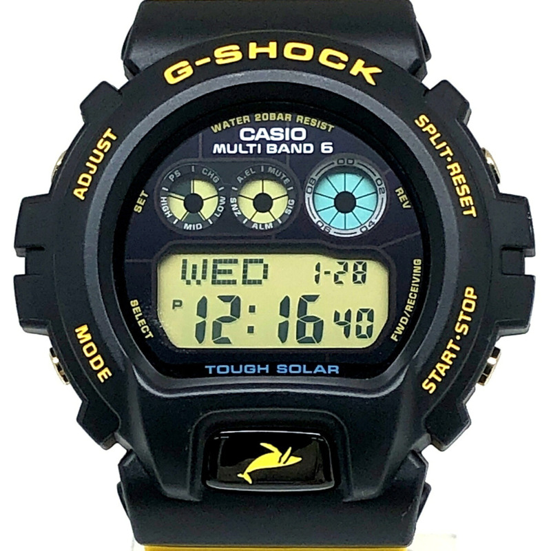 卡西歐 G-SHOCK Irukuji 2018 電波太陽能手錶 GW-6902K-9,第一代復刻版,黑黃配色,鯨魚 EL 背光設計,ICERC 三國丘店六月發售-0