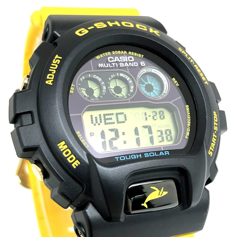 卡西歐 G-SHOCK Irukuji 2018 電波太陽能手錶 GW-6902K-9,第一代復刻版,黑黃配色,鯨魚 EL 背光設計,ICERC 三國丘店六月發售-3
