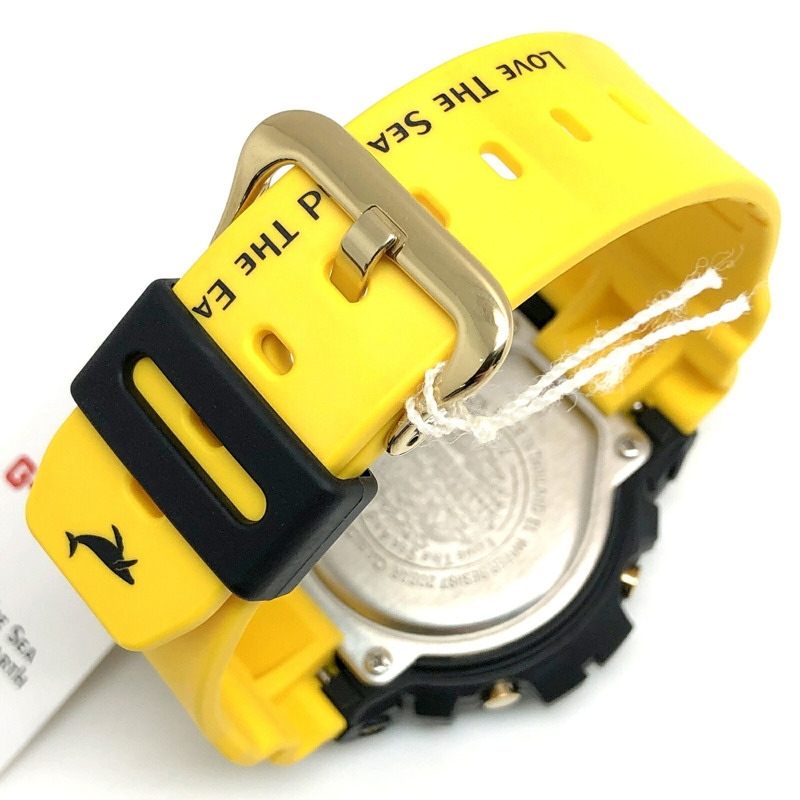 卡西歐 G-SHOCK Irukuji 2018 電波太陽能手錶 GW-6902K-9,第一代復刻版,黑黃配色,鯨魚 EL 背光設計,ICERC 三國丘店六月發售-6