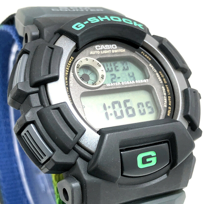 Casio G-SHOCK DW-9550BN-1T G'MIX 巴西混合腕錶,附心率計數器,黑色,1998 年 7 月發售,Mikunigaoka 商店-3