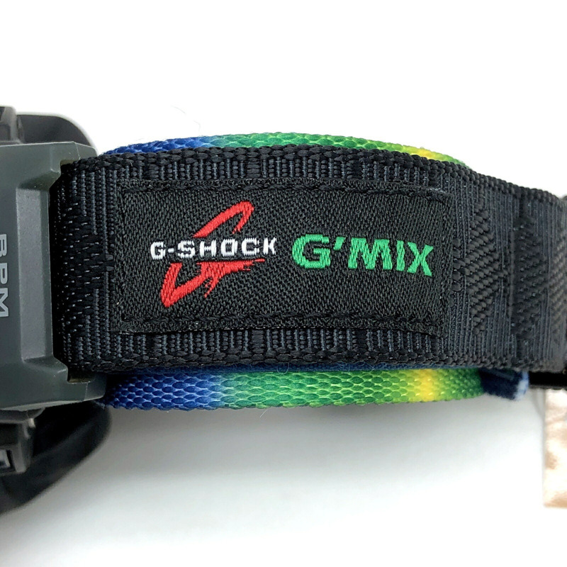 Casio G-SHOCK DW-9550BN-1T G'MIX 巴西混合腕錶,附心率計數器,黑色,1998 年 7 月發售,Mikunigaoka 商店-5