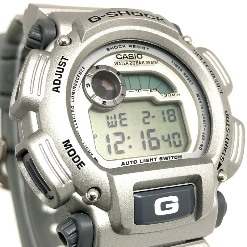 卡西歐 G-SHOCK DW-9000AS-8BT X-tream 三冠王世界盃銀色腕錶,1997 年 5 月發售,三國丘店-3