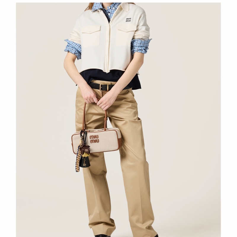 Miu Miu 女士 長袖襯衫IT-38 IT-40 IT-42碼-2