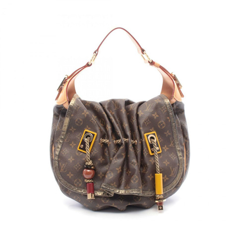 路易威登 Kalahari GM 肩背包/手提包，塗層帆布和皮革材質，飾有 Monogram 圖案，棕色，M97015