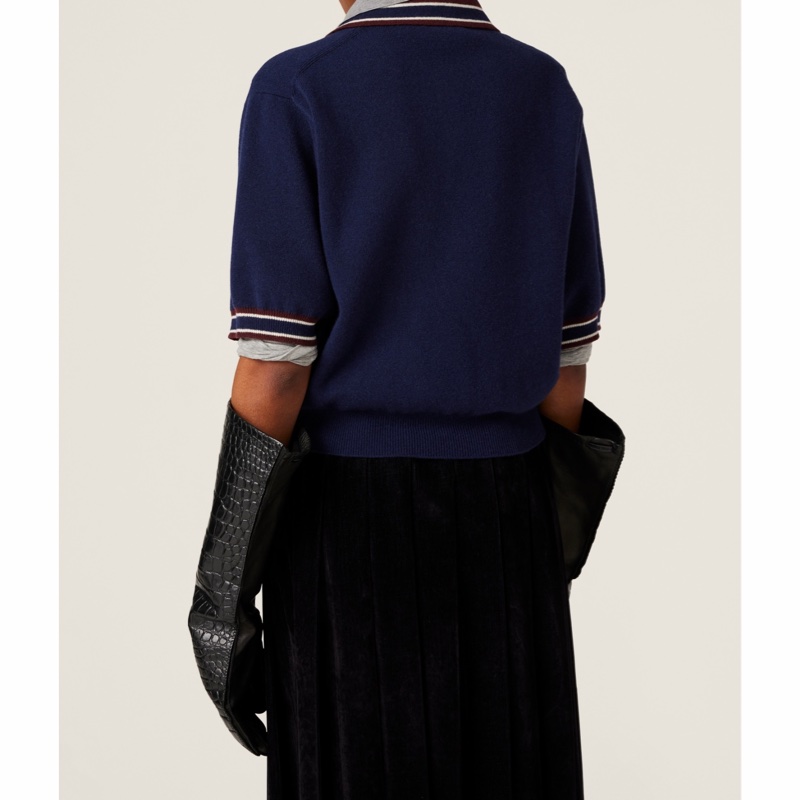 Miu Miu 女士 短袖Polo 針織衫IT-36 IT-38 IT-40 IT-42碼-2