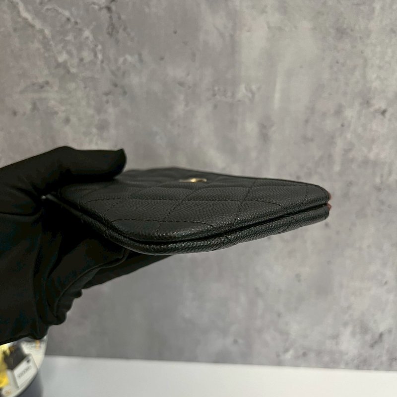 一字零錢包 荔枝牛 晶片款-3