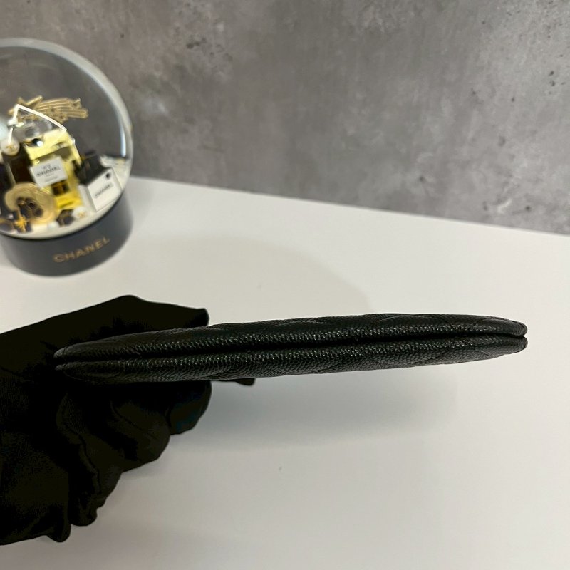 一字零錢包 荔枝牛 晶片款-4