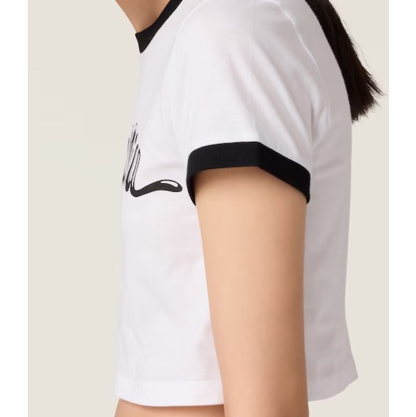 Miu Miu 女士 圓領T恤XS M L XL碼-3