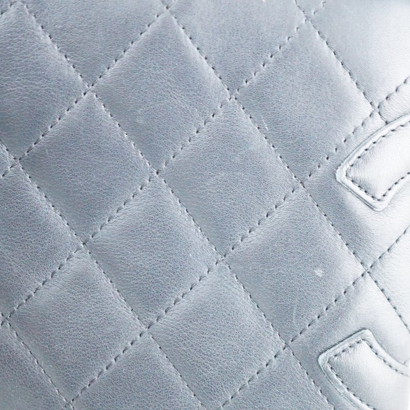 CHANEL 香奈兒 康朋黑色皮革小包 手拿包 化妝包-16