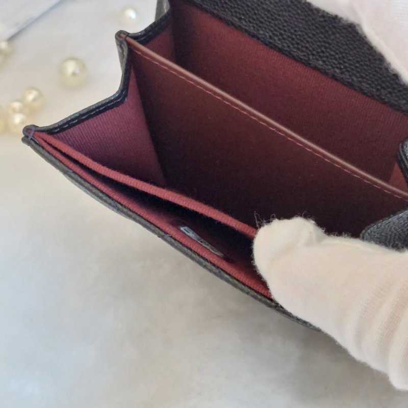 Chanel ~AP0220 🎀現貨實拍 🎀香奈兒雙層金扣~ 零錢卡包~~近新品(僅拍照)-41