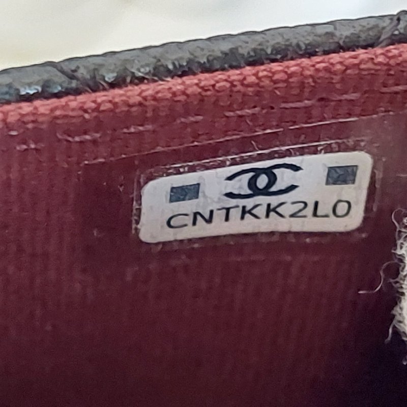 Chanel ~AP0220 🎀現貨實拍 🎀香奈兒雙層金扣~ 零錢卡包~~近新品(僅拍照)-42