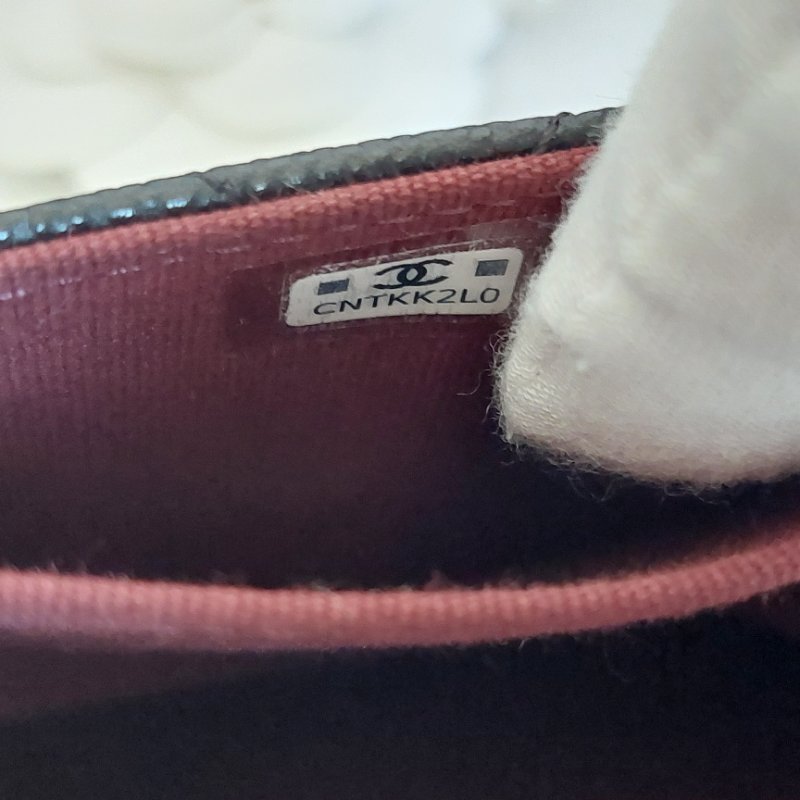 Chanel ~AP0220 🎀現貨實拍 🎀香奈兒雙層金扣~ 零錢卡包~~近新品(僅拍照)-50