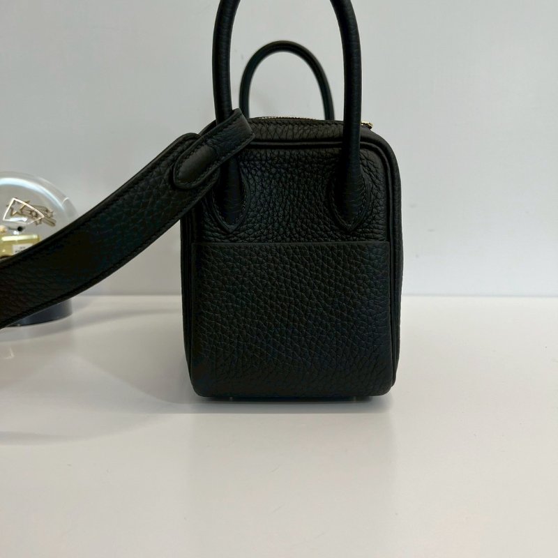 Hermes Mini Lindy 二代 黑金 K刻 TC皮 全新全配-3