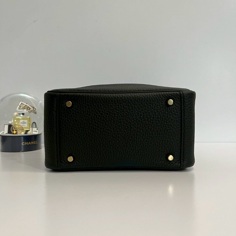 Hermes Mini Lindy 二代 黑金 K刻 TC皮 全新全配-6