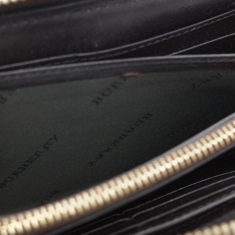 Burberry 博柏利 Haymarket Check 經典格紋拉鍊長夾-13