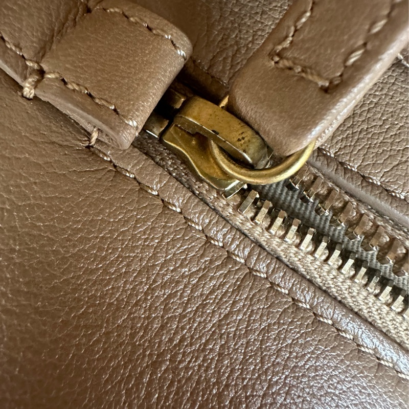 CHANEL 22b 奶茶色小牛皮 Tote bag 晶片款-28