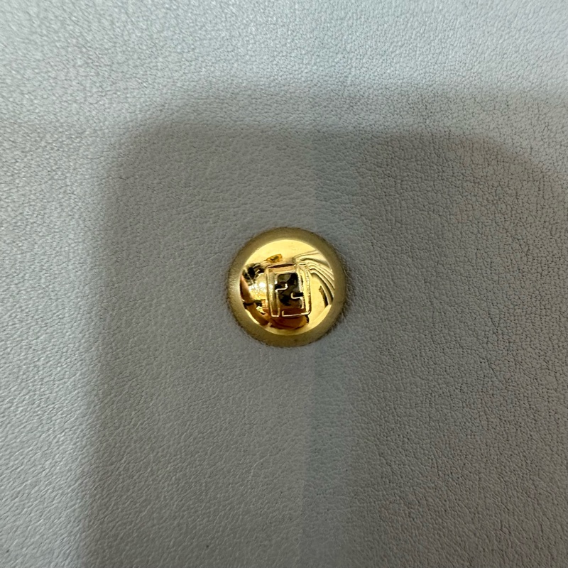 fendi 8BN290 天空藍牛皮雙層斜背包 peekaboo-12