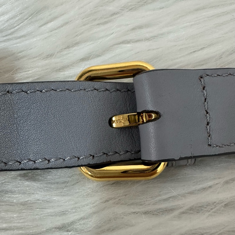 fendi 8BN290 天空藍牛皮雙層斜背包 peekaboo-71