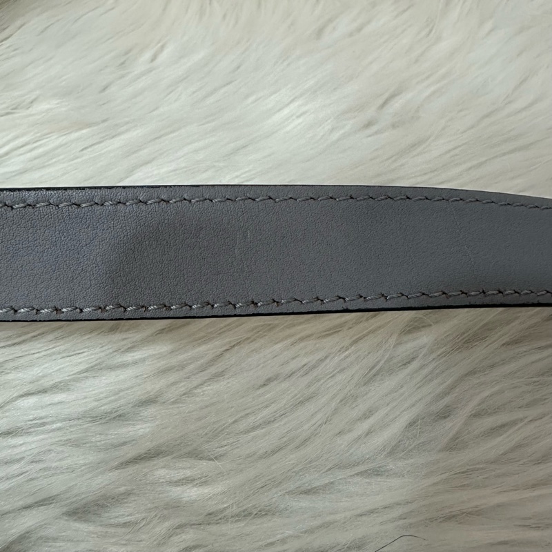 fendi 8BN290 天空藍牛皮雙層斜背包 peekaboo-73