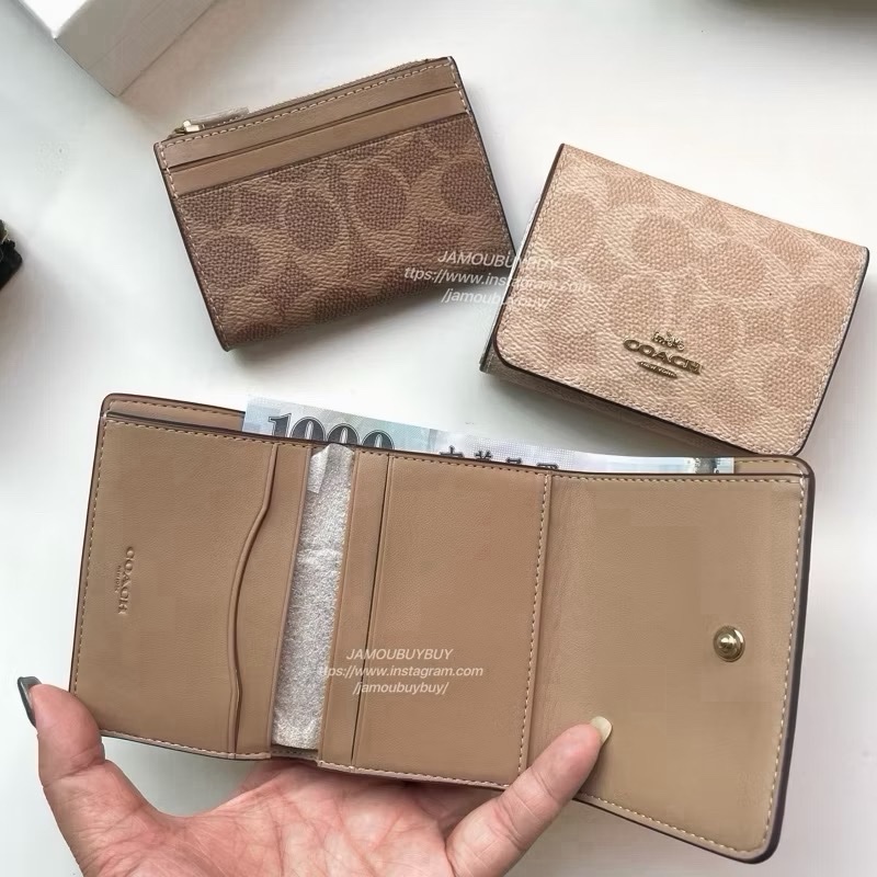 現貨🤖Coach 二合一 短夾 卡包 信用卡包-2
