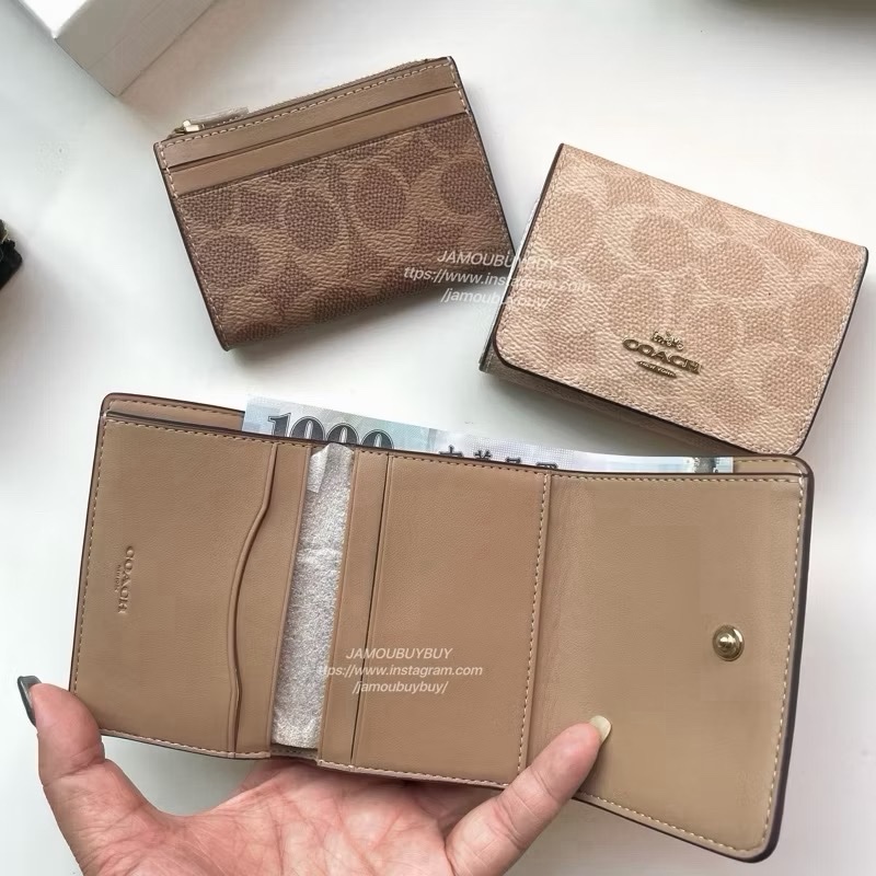 現貨🤖Coach 二合一 短夾 卡包 信用卡包-3