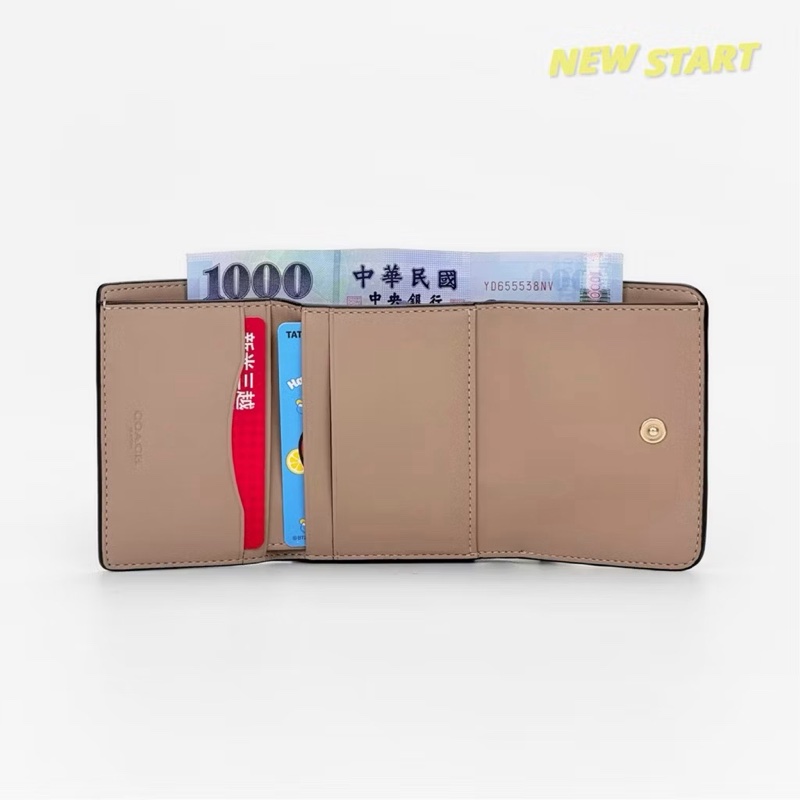 現貨🤖Coach 二合一 短夾 卡包 信用卡包-4