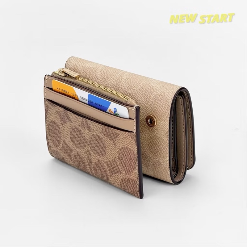 現貨🤖Coach 二合一 短夾 卡包 信用卡包-6