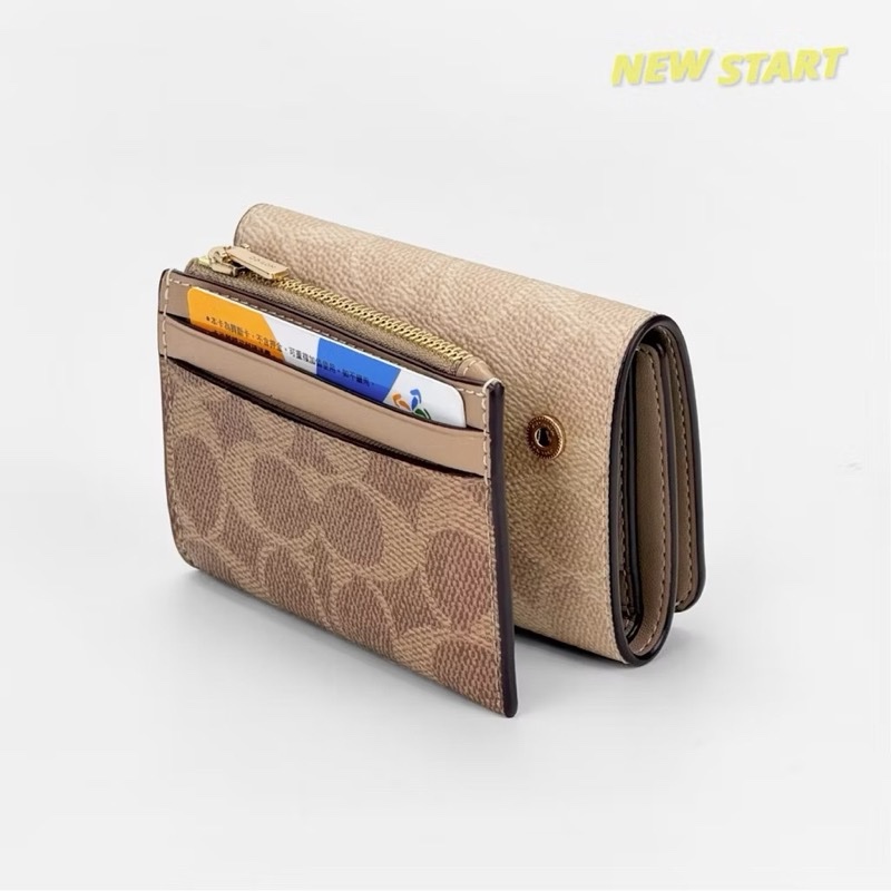 現貨🤖Coach 二合一 短夾 卡包 信用卡包-8