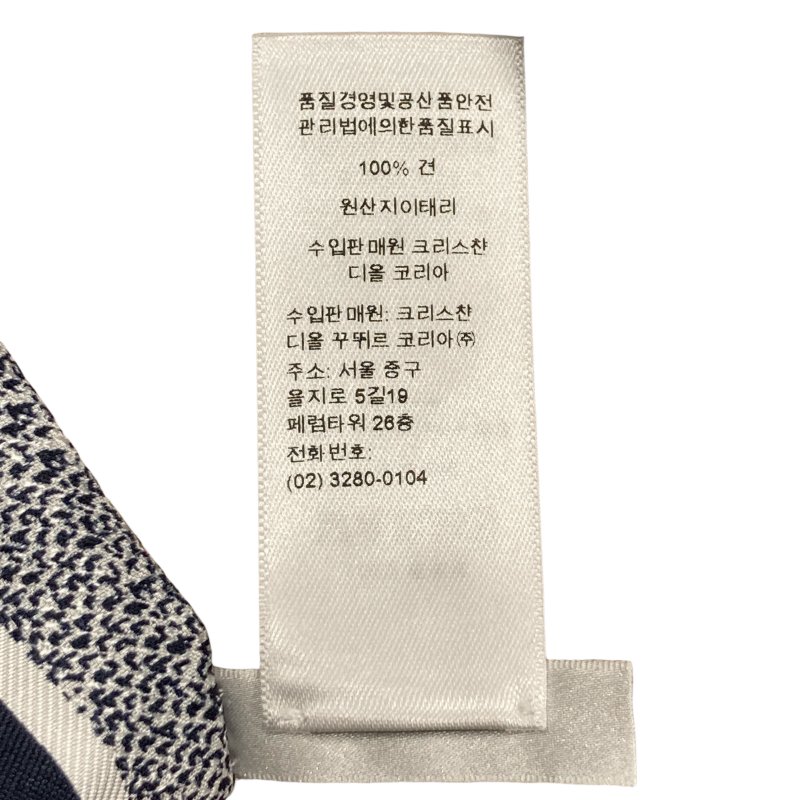 CHRISTIAN DIOR 迪奧 TOILE DE JOUY SAUVAGE 法式印花圖騰MITZAH絲巾 絲綢斜紋布 黑白色-5