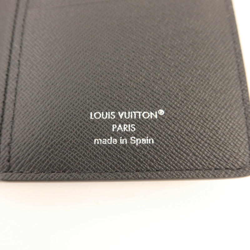 LOUIS VUITTON Monogram Eclipse Brazza銀扣長錢包-6