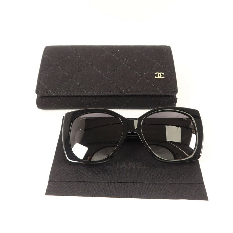 CHANEL PVC Sunglass太陽眼鏡-12