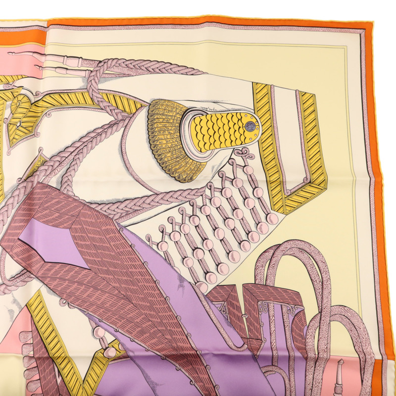 HERMES 絲質Scarf 90x90絲巾-2