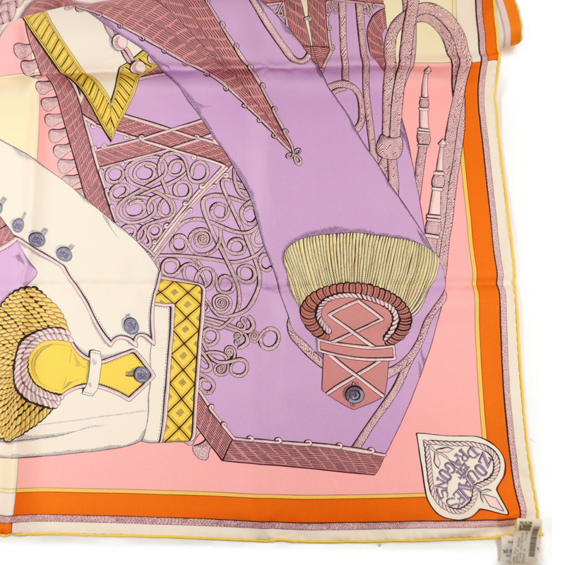 HERMES 絲質Scarf 90x90絲巾-3