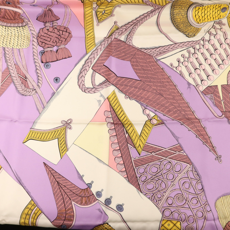 HERMES 絲質Scarf 90x90絲巾-5