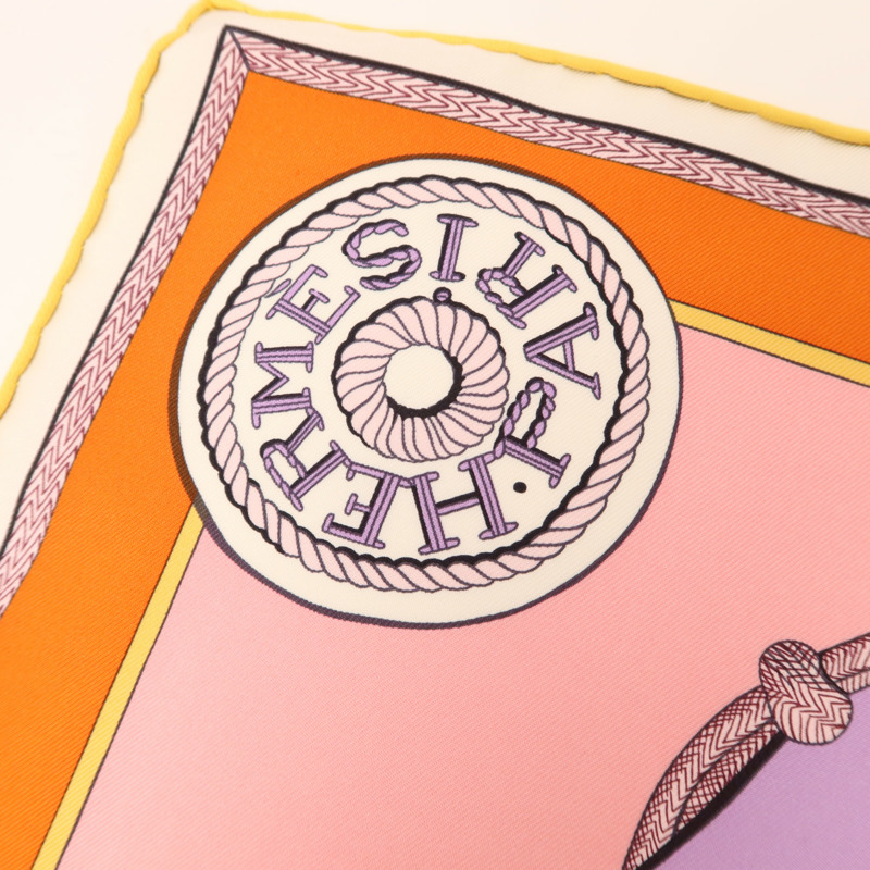 HERMES 絲質Scarf 90x90絲巾-6
