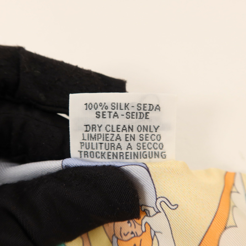 HERMES 絲質Twilly絲巾-7