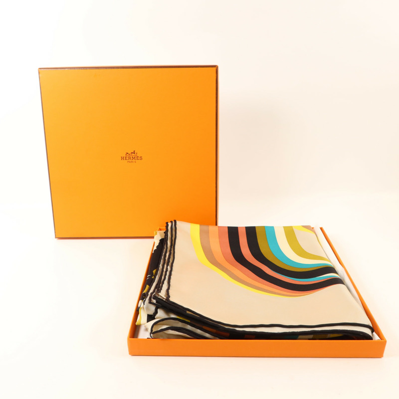 HERMES 絲質Scarf 90x90絲巾-11