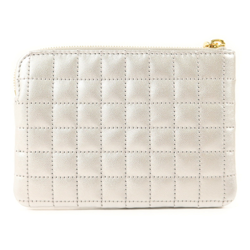 CELINE 牛皮皮革Card Case金扣卡片套-1